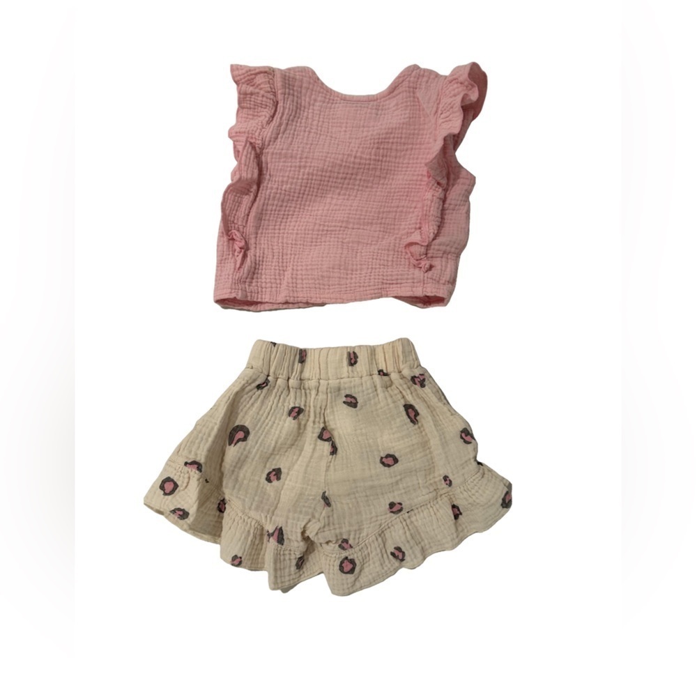 Emma Jean Baby Girl 2-Piece Muslin Outfit - 18M - Picture 4 of 4